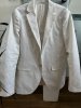 Marynarka Blazer Stripes Len Jack&Jones Krem